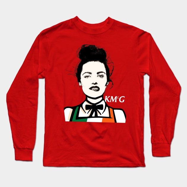 Katie Mcgrath - KMcG Long Sleeve T-Shirt by samaritan100